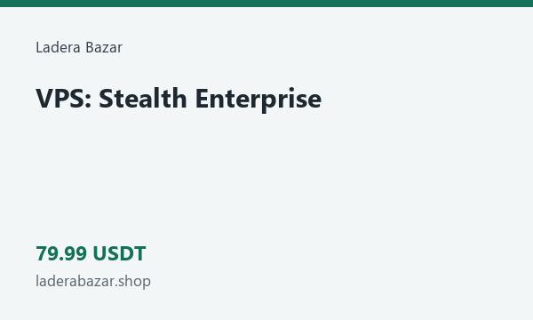 VPS: Stealth Enterprise · 79.99 USDT