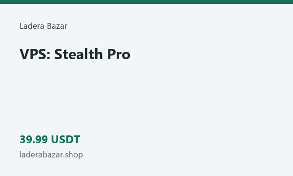 VPS: Stealth Pro · 39.99 USDT